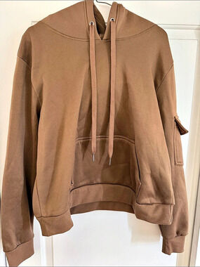 Brown Pullover Hoodie Like New